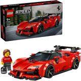 LEGO 77254 Speed Champions Ferrari SF90 XX Stradale Sportwagen, Konstruktionsspielzeug 