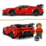LEGO 77254 Speed Champions Ferrari SF90 XX Stradale Sportwagen, Konstruktionsspielzeug 