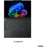 Lenovo ThinkPad T14 AMD G7 (21WV0027GE), Notebook schwarz, AMD Ryzen AI 5 PRO 440, AMD Radeon 840M, 32 GB DDR5, 512 GB (512 GB SSD), Windows 11 Pro