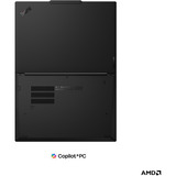 Lenovo ThinkPad T14 AMD G7 (21WV0027GE), Notebook schwarz, AMD Ryzen AI 5 PRO 440, AMD Radeon 840M, 32 GB DDR5, 512 GB (512 GB SSD), Windows 11 Pro