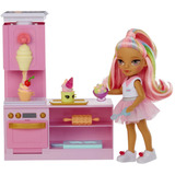 MGA Entertainment Rainbow High Little - Dessert Shop with Kandy Spielset, Spielfigur 