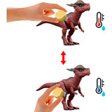 Mattel Jurassic World 4 Dino Reveal Deluxe Battle Pack, Spielfigur 