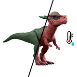 Mattel Jurassic World 4 Dino Reveal Deluxe Battle Pack, Spielfigur 