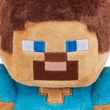 Mattel Plüschfigur Steve Minecraft aus verschiedenen Materialien und Textilien, Kuscheltier 