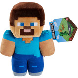 Mattel Plüschfigur Steve Minecraft aus verschiedenen Materialien und Textilien, Kuscheltier 