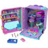 Mattel Polly Pocket Urlaub im Rollkoffer Spielset 