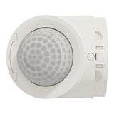 Merten Bewegungsmelder ARGUS 220-360 Präsenzmelder Aufputz mit passivem Infrarotsensor weiß (matt), Retail