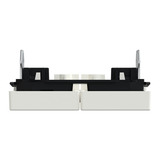 Merten Wippe mit Symbolfenster für Serienschalter, zweiteilige Taste, glänzend, Thermoplast weiß (glänzend), Retail