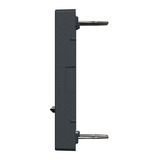 Merten Zentralplatte für Modular Jack mit Schreibfeld anthrazit, Retail