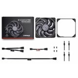 Noctua NF-A12x25 G2 PWM chromax.black, Gehäuselüfter schwarz, PWM-Anschluss, 120 mm
