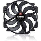Noctua NF-A14x25r G2 PWM chromax.black, Gehäuselüfter 140 mm