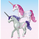 PLAYMOBIL 71839 Magic Unicorns: Einhorn-Stall für Mama und Fohlen, Konstruktionsspielzeug 