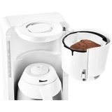 Rowenta CT3811 Adagio Thermo , Filtermaschine weiß/edelstahl, 850 Watt, 10-15 Tassen