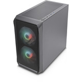 Silentware Air 10, Tower-Gehäuse schwarz, Tempered Glass