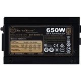 SilverStone SST-SX650-G V1.1 650W, PC-Netzteil schwarz, 4x PCIe, Kabel-Management, 650 Watt