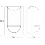 Steinel Bewegungsmelder IS 2180-2 Aufputz schwarz, Retail