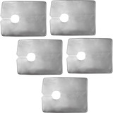 Traeger Einsatz für Fettauffang Größe D    , Tropfschale aluminium, 5 Stück