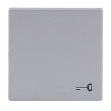 0 Wippe mit Aufdruck aluminium, Retail
