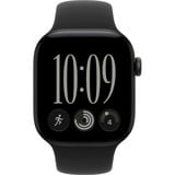 Apple Watch Series 12, Smartwatch schwarz, Aluminium, 42 mm, Sportarmband schwarz S/M, Cellular