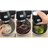 Bosch Home MUMS6ZS17 Küchenmaschine schwarz/edelstahl, 1.600 Watt, Serie 6, integrierte Waage, Timer