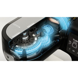 Bosch Home MUMS6ZS17 Küchenmaschine schwarz/edelstahl, 1.600 Watt, Serie 6, integrierte Waage, Timer