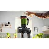 Bosch Home MUMS6ZS17 Küchenmaschine schwarz/edelstahl, 1.600 Watt, Serie 6, integrierte Waage, Timer