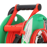 Brennenstuhl Garant G Bretec IP44 Garten-Kabeltrommel, 1 Anschluss grün/rot, 38 + 2 Meter, Bretec-Drehkontakt-System