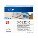 Brother Endlosetiketten DK-22246 Breite: 103 mm, weiß