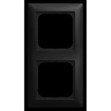 Busch-Jaeger Abdeckrahmen 2-fach schwarz, Retail
