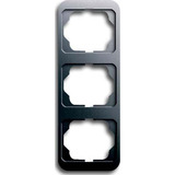 Busch-Jaeger Rahmen dreifach senkrecht alpha platin, Retail