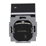 Busch-Jaeger Schutzkontakt-Steckdosen-Einsatz Typ F 20 EUKNBL-885 schwarz, Retail