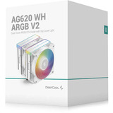 DeepCool AG620 WH ARGB V2, CPU-Kühler weiß, 120 mm