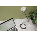 Digitus USB4 Gen 2x2 Kabel, USB-C Stecker > USB-C Stecker, 20Gbit/s schwarz/grau, 3 Meter, PD 3.0, Laden mit 60 Watt