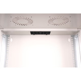 Digitus Wandgehäuse SOHO Pro - 19" 540x400 mm (BxT), IT-Schrank hellgrau, 7 Höheneinheiten