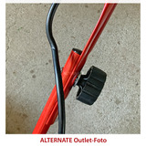 EINHELL Professional Akku-Rasenmäher GP-CM 36/47 S HW Li, 36Volt (2x18Volt) rot/schwarz, 4x Li-Ionen Akku 4,0Ah, mit Hinterradantrieb