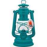 Feuerhand Sturmlaterne Baby Special 276, Leuchte teal blue