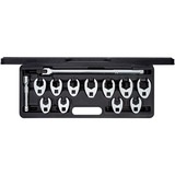 GEDORE red Krähenfuß-Steckschlüssel-Satz, 1/2" 13-teilig, offene Schraubprofile