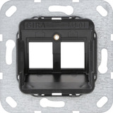 Gira Modular Jack 1 2fach Unterputz Tragring, Steckdose Retail