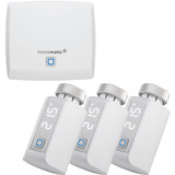 Homematic IP Smart Home Access Point (HMIP-HAP) + 3x Heizkörperthermostat Evo (HmIP-eTRV-E), Set 