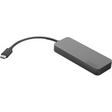 Lenovo 4-Port-USB-A-Hub mit USB-C-Stecker, USB-Hub anthrazit
