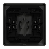 Merten Wippe einteilig für Wechselschalter, Kreuzschalter und Taster Einsatz System Design anthrazit, Retail