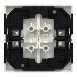 Merten Wippe für Schalter und Taster, zweiteilige Wippe mit Symbol Pfeile, glänzend, Thermoplast weiß (glänzend), Retail