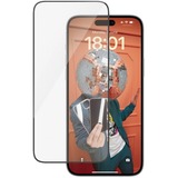 PanzerGlass Displayschutz, Schutzfolie transparent/schwarz, iPhone 15 Plus, EasyAligner