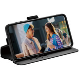 PanzerGlass Wallet Case mit Kickstand, Handyhülle schwarz, Samsung Galaxy A36 5G