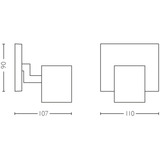 Philips Hue White Ambiance Runner Einzelspot, LED-Leuchte schwarz, inkl. Dimmschalter