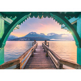 Ravensburger Puzzle Beautiful Walkways - Romantischer Steg am Lac d'Annecy 1000 Teile