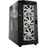 Sharkoon TG6M RGB Generalüberholt, Tower-Gehäuse schwarz, Seitenteil aus gehärtetem Glas