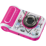 VTech KidiZoom Print Cam Scrapbook Bundle, Digitalkamera pink