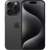 Apple iPhone 15 Pro 256GB Generalüberholt, Handy Titan Schwarz, iOS