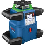 Bosch Akku-Rotationslaser GRL 650 CVHG Professional, 18Volt, mit Halterung blau, Akku ProCORE18V 4,0Ah, Koffer, grüne Laserlinie